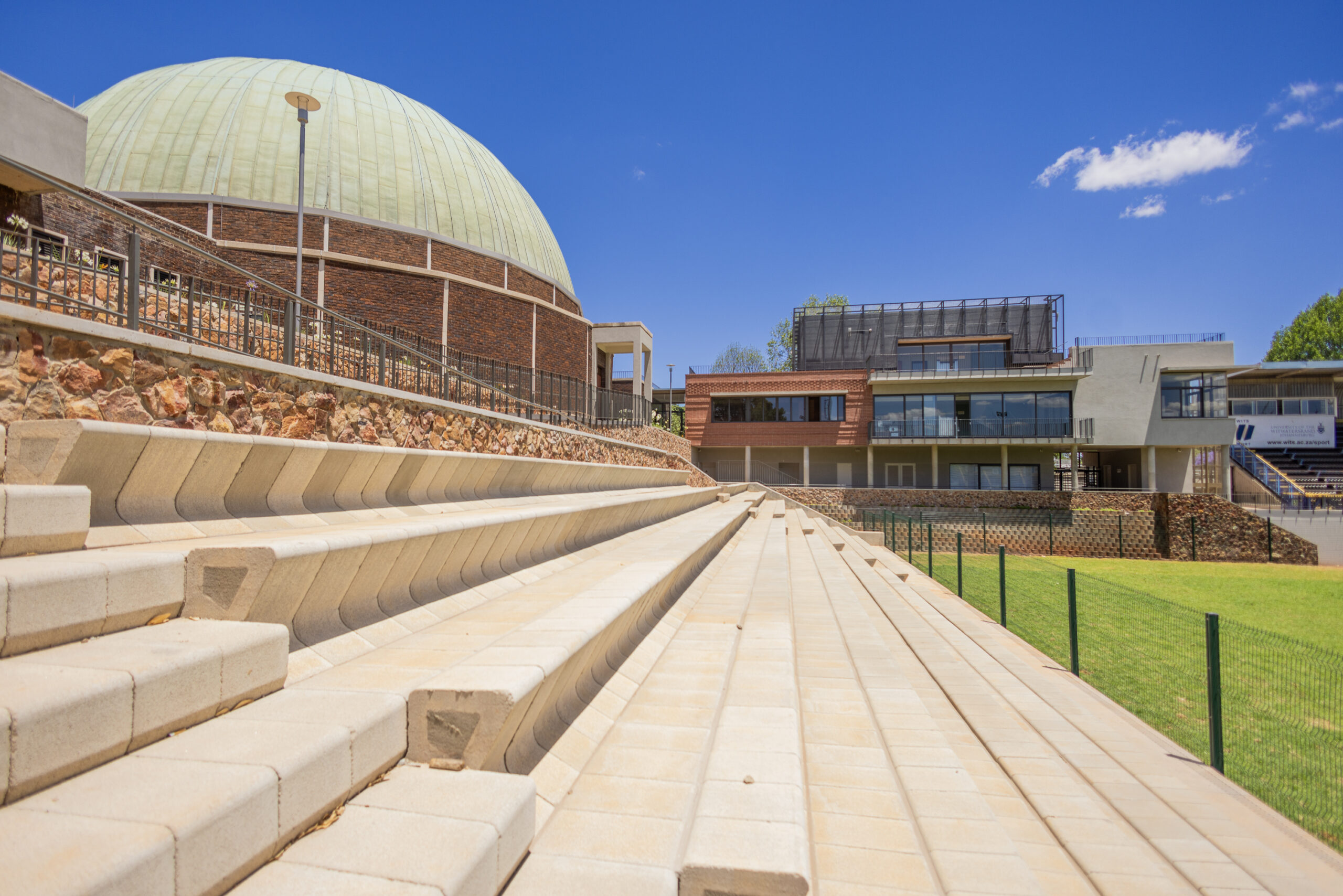 Wits Anglo American Digital Dome rear building 4